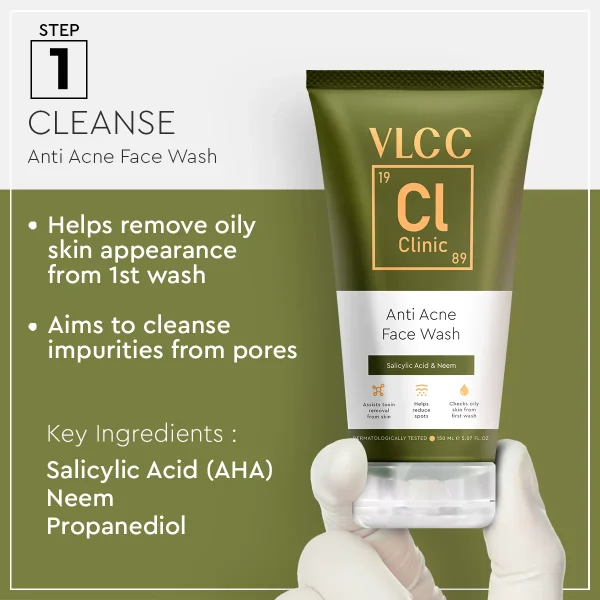 Vlcc Clinic Range Anti Acne Face Wash