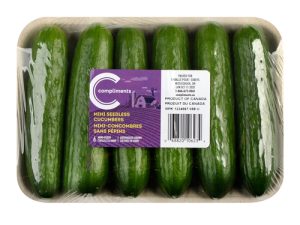 Cucumber mini pack of 6