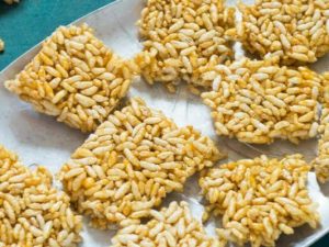 Murmura/mamra Rice gajjak/patti